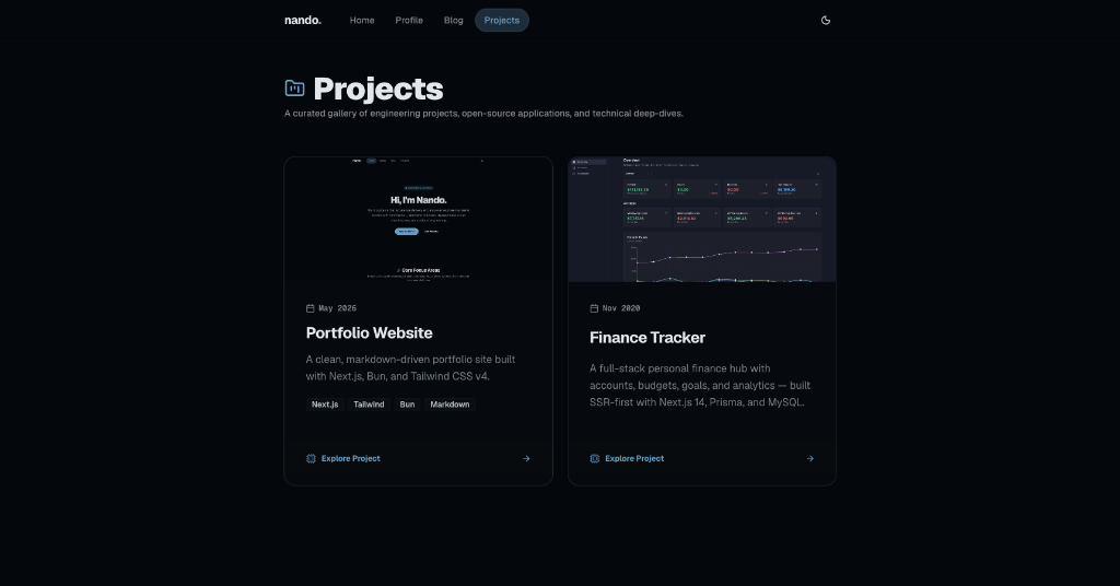 Projects Gallery Grid